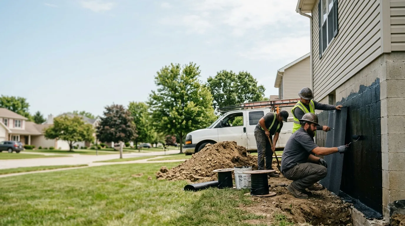 Basement Waterproofing in Hillsdale, IN near me